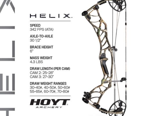 Hoyt Archery Helix Compound Bow Spec Sheet