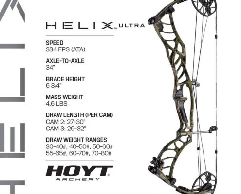 Hoyt Archery Helix Compound Bow Ultra Spec Sheet