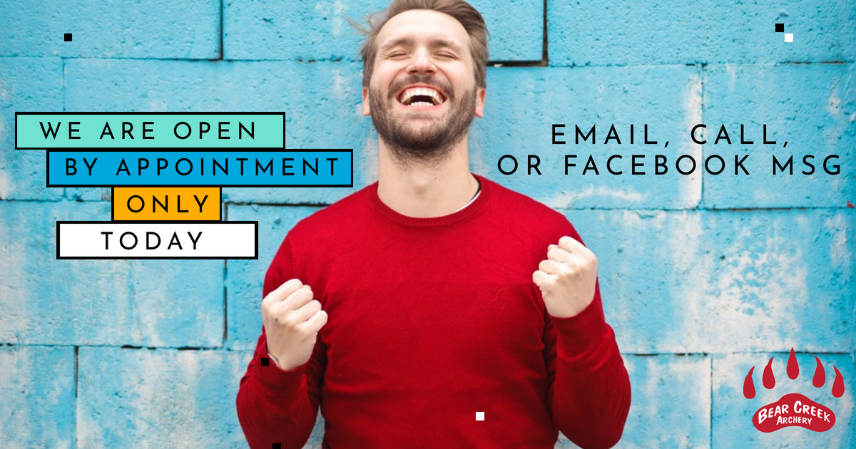 [ REOPEN ] Archery Range Open by Appointments Only