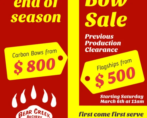 Flagship Bow Sale