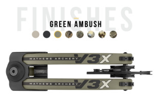 Mathews V3X Order Green Ambush