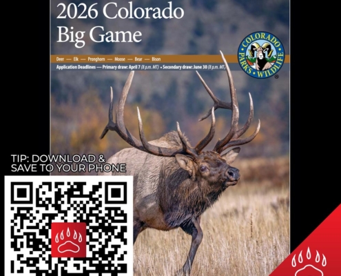Colorado Big Game Brochure 2026 Hunting Book